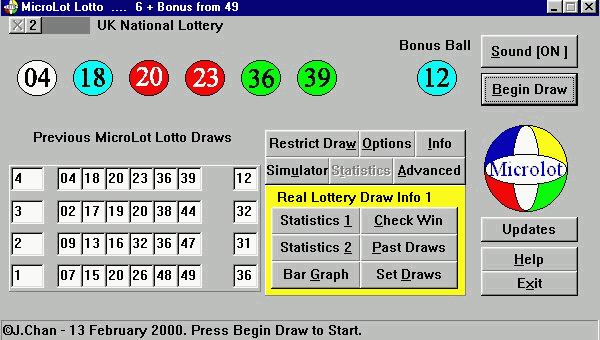 Pa Lottery Frequency Chart