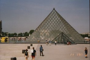 Pyramid at the Lourve